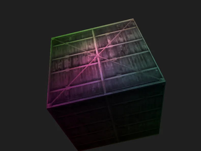 OpenGL Cube renderer preview